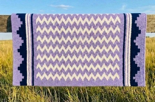 Ranch saddle pad lavender blue - ranch,